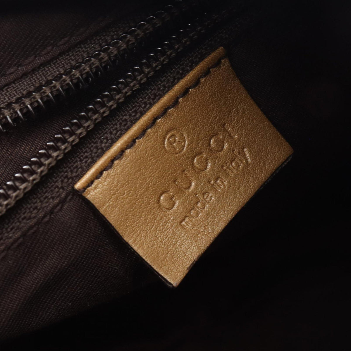 Gucci GG Imprime Web Crossbody — Brown