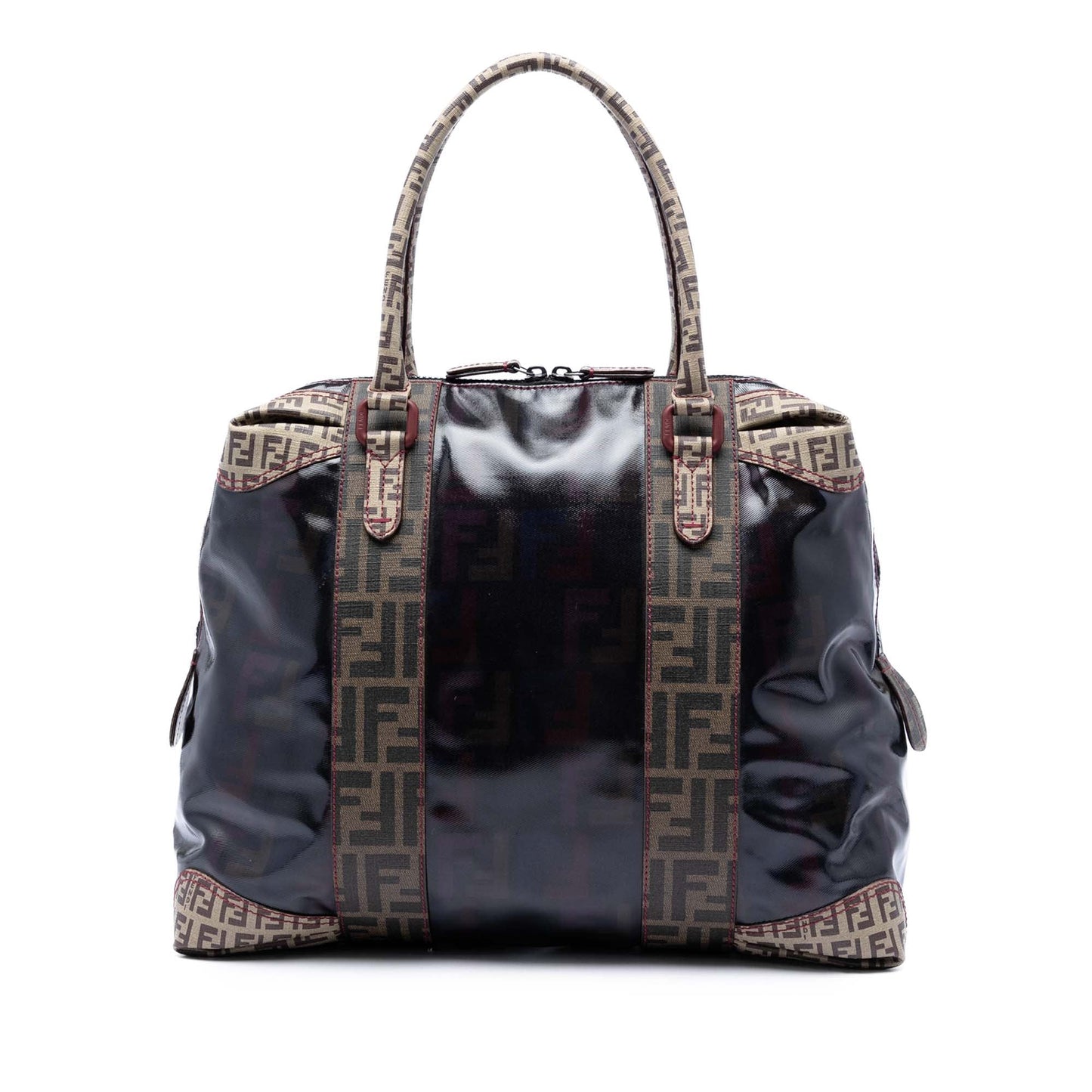 Fendi Large Zucca Coated Canvas B Mix Tote