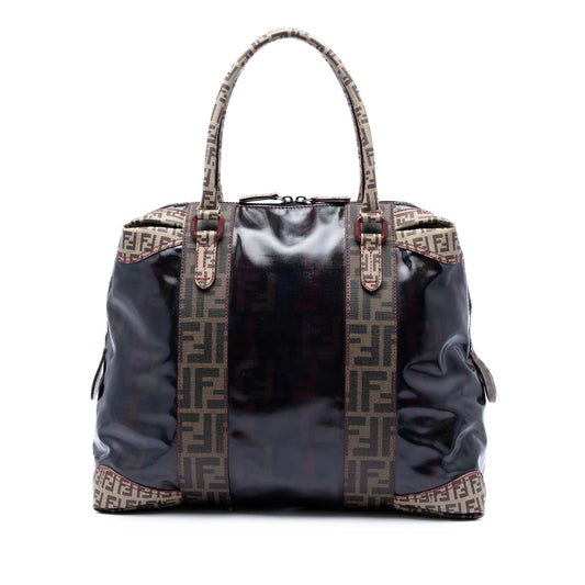 Fendi Large Zucca Coated Canvas B Mix Tote
