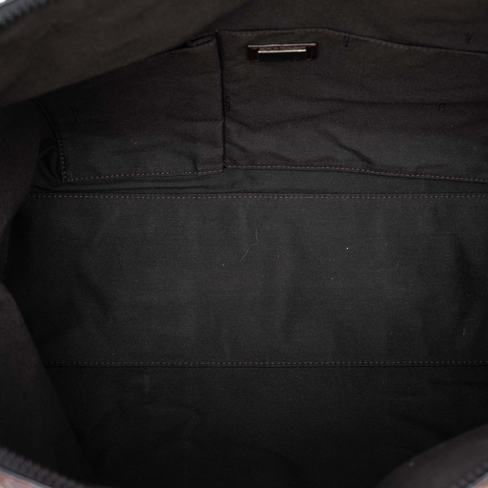 Fendi Large Zucca Coated Canvas B Mix Tote