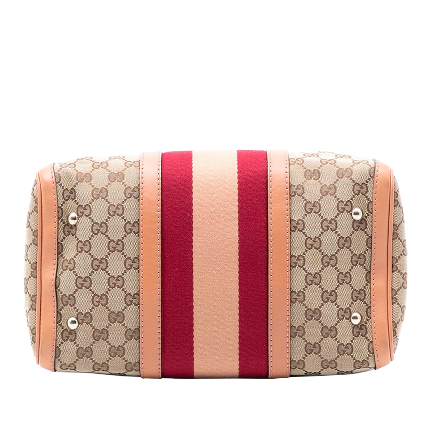 Gucci Medium GG Canvas Web Joy Boston Bag