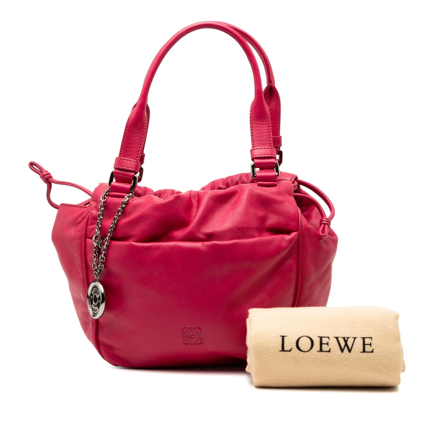 LOEWE Nappa Anagram Drawstring Tote