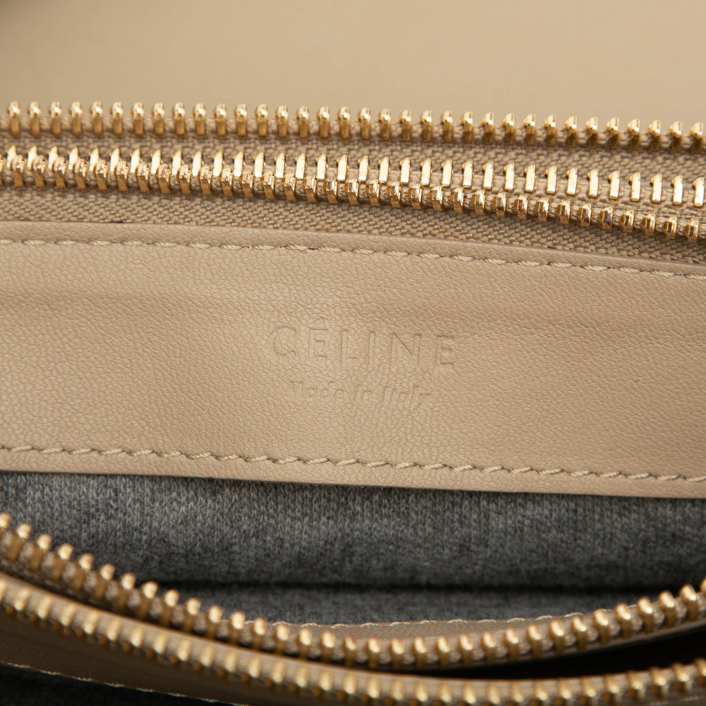 Celine Large Lambskin Trio Crossbody