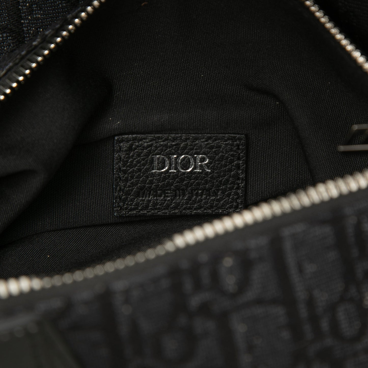 Dior Oblique Canvas Saddle Crossbody
