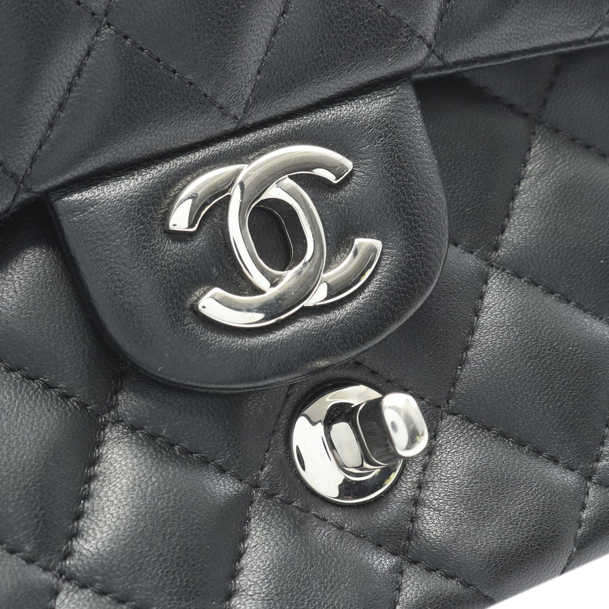 Chanel Mini Square Classic Lambskin Single Flap