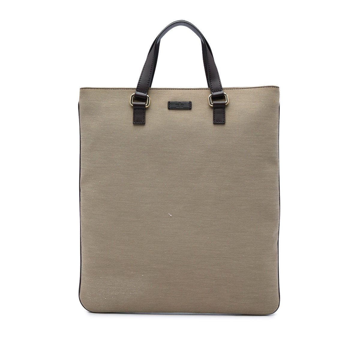 Gucci Canvas Tote — Beige