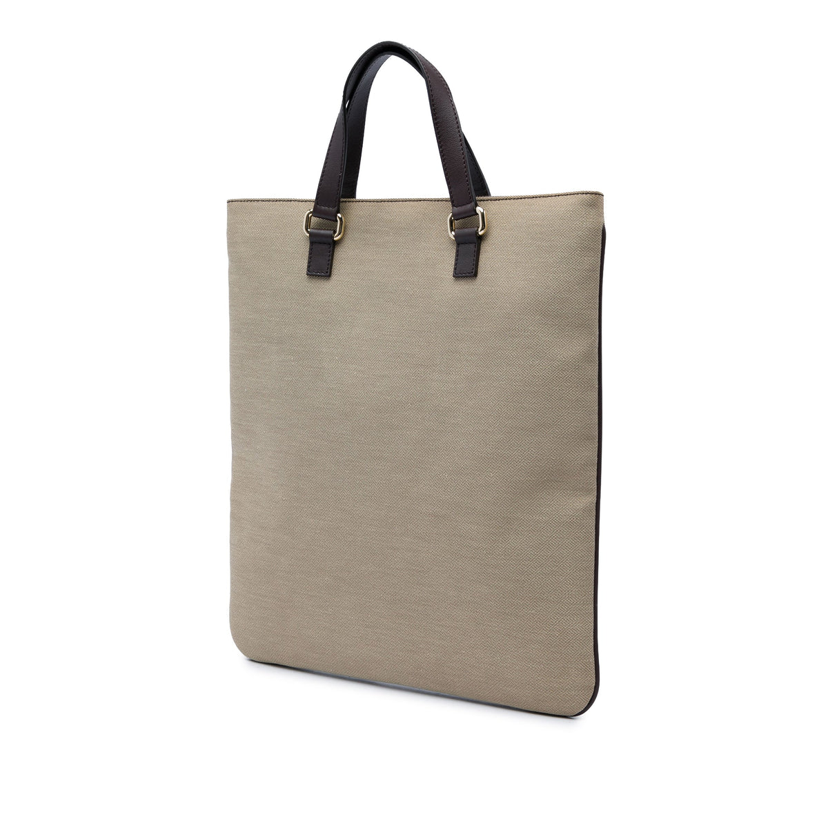 Gucci Canvas Tote — Beige