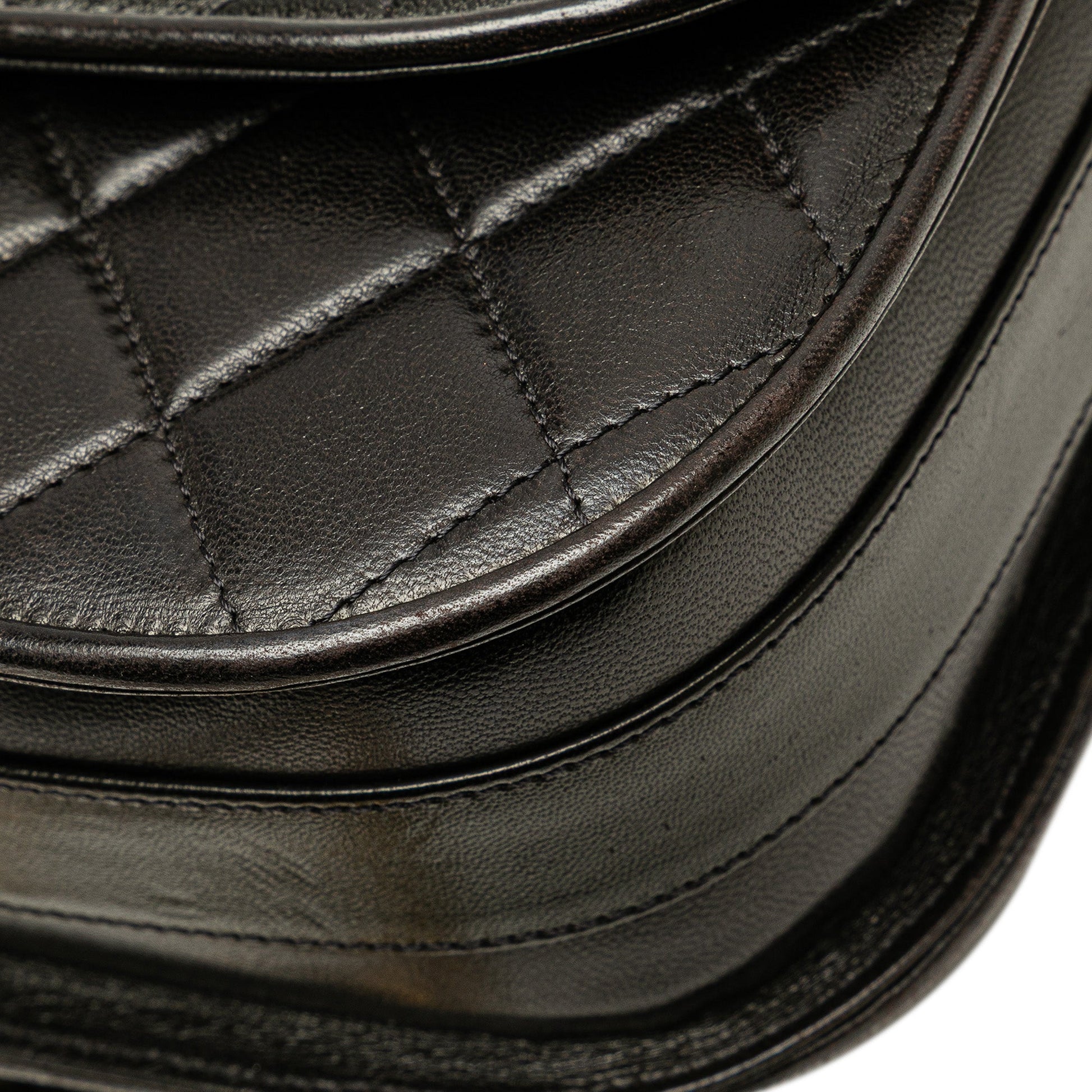 Chanel CC Quilted Lambskin Chain Flap