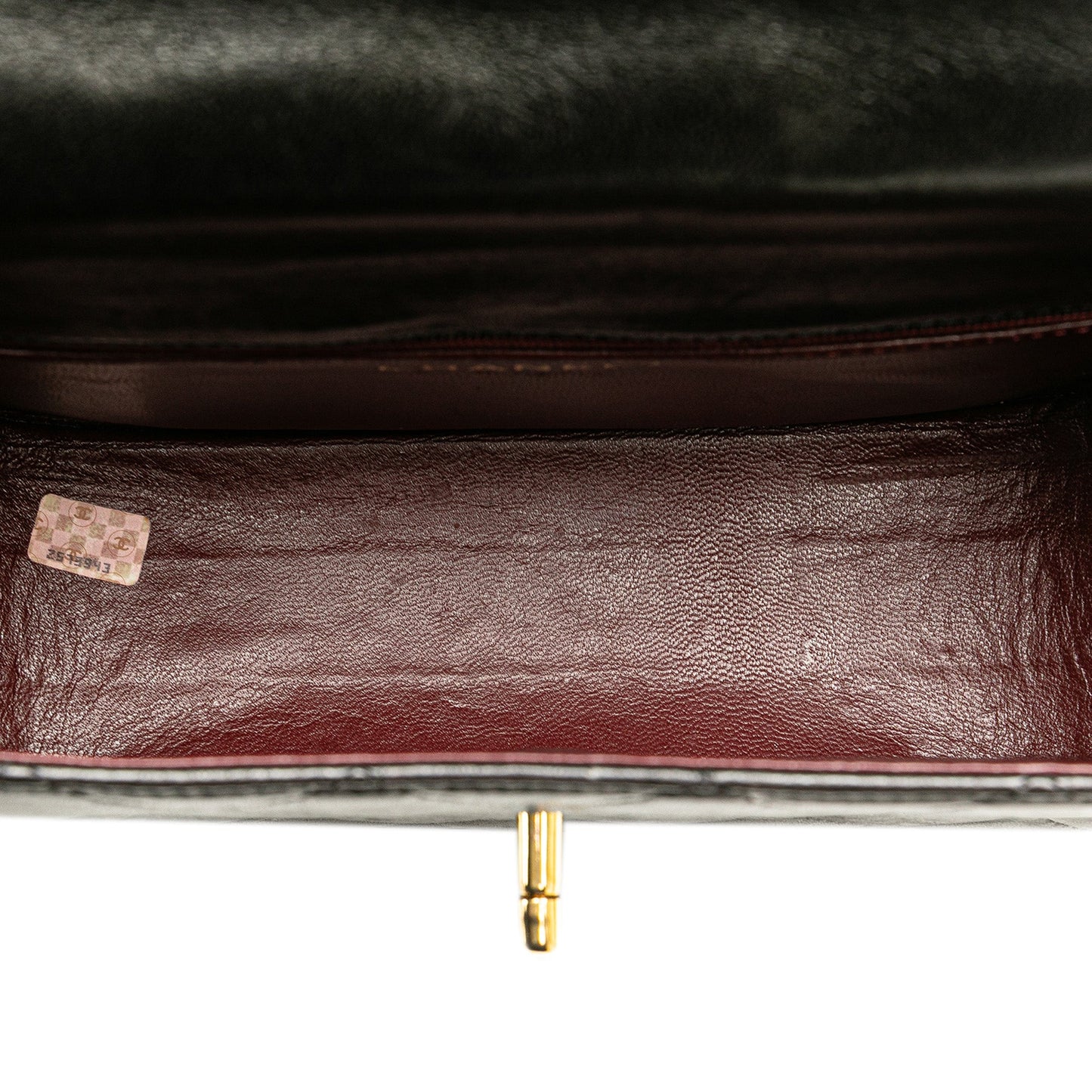 Chanel CC Quilted Lambskin Chain Flap