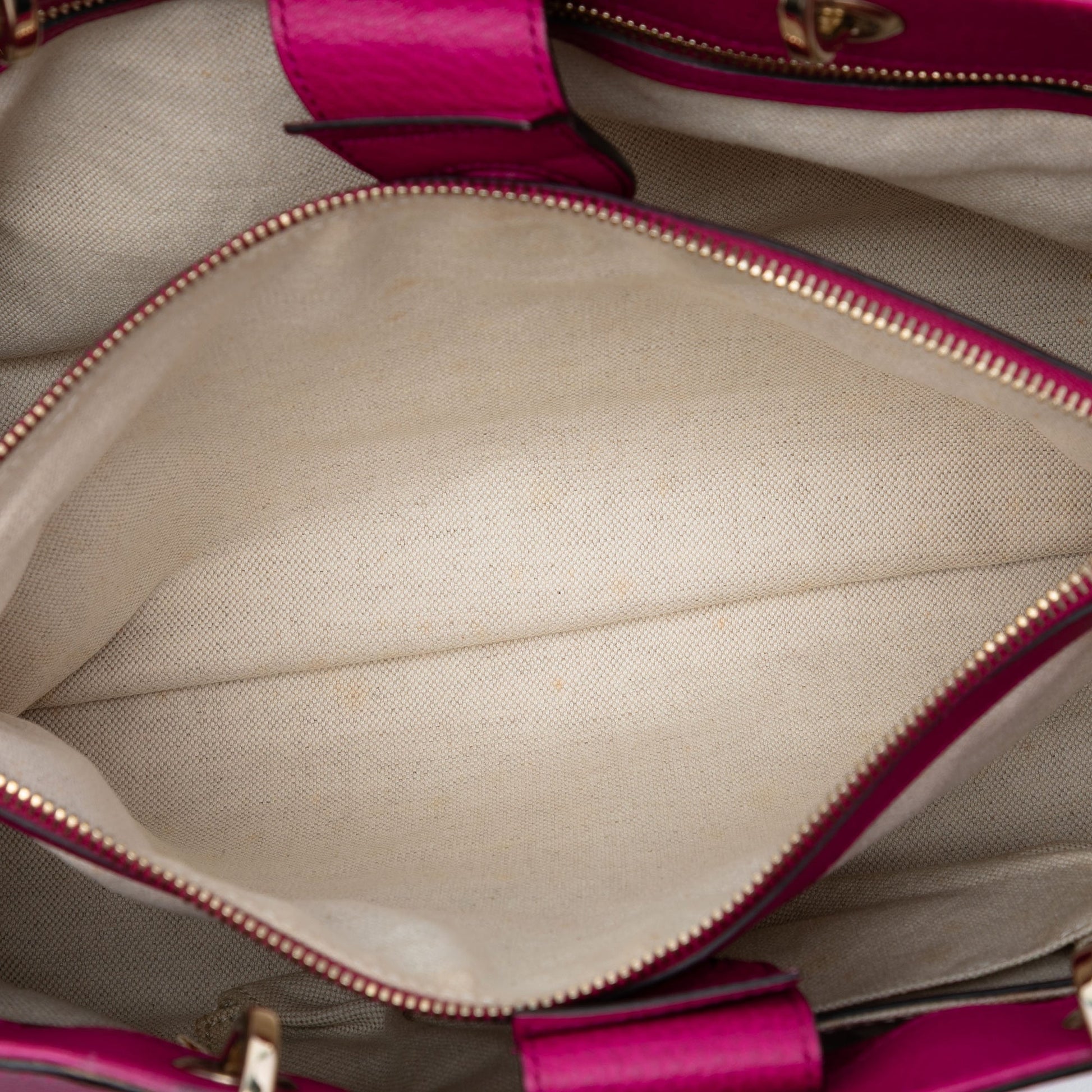 Gucci Medium Calfskin Bamboo Shopper Satchel