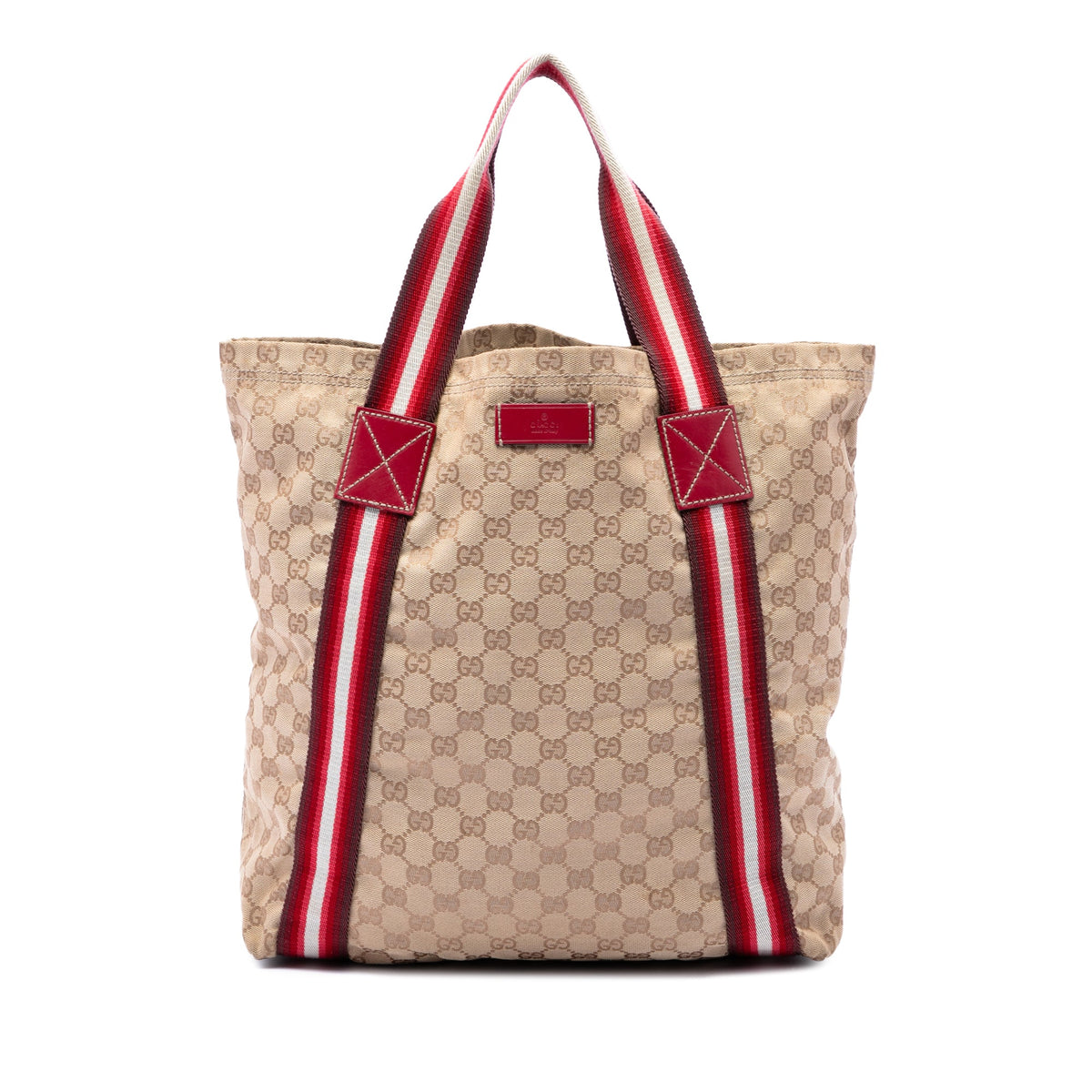 Gucci GG Canvas Web Tote