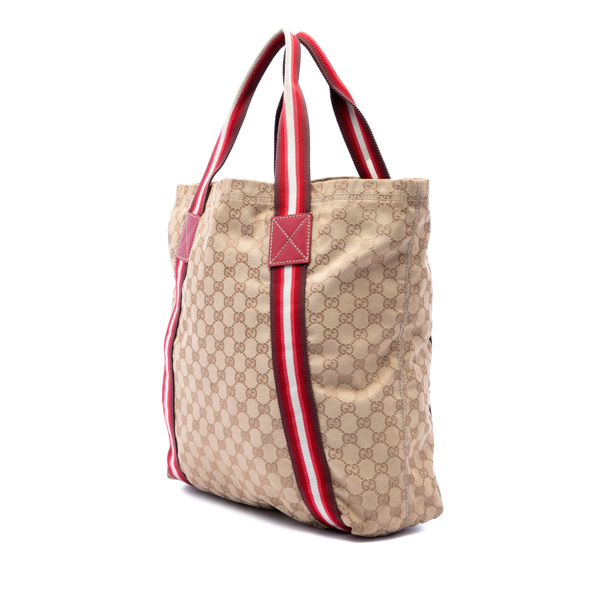 Gucci GG Canvas Web Tote
