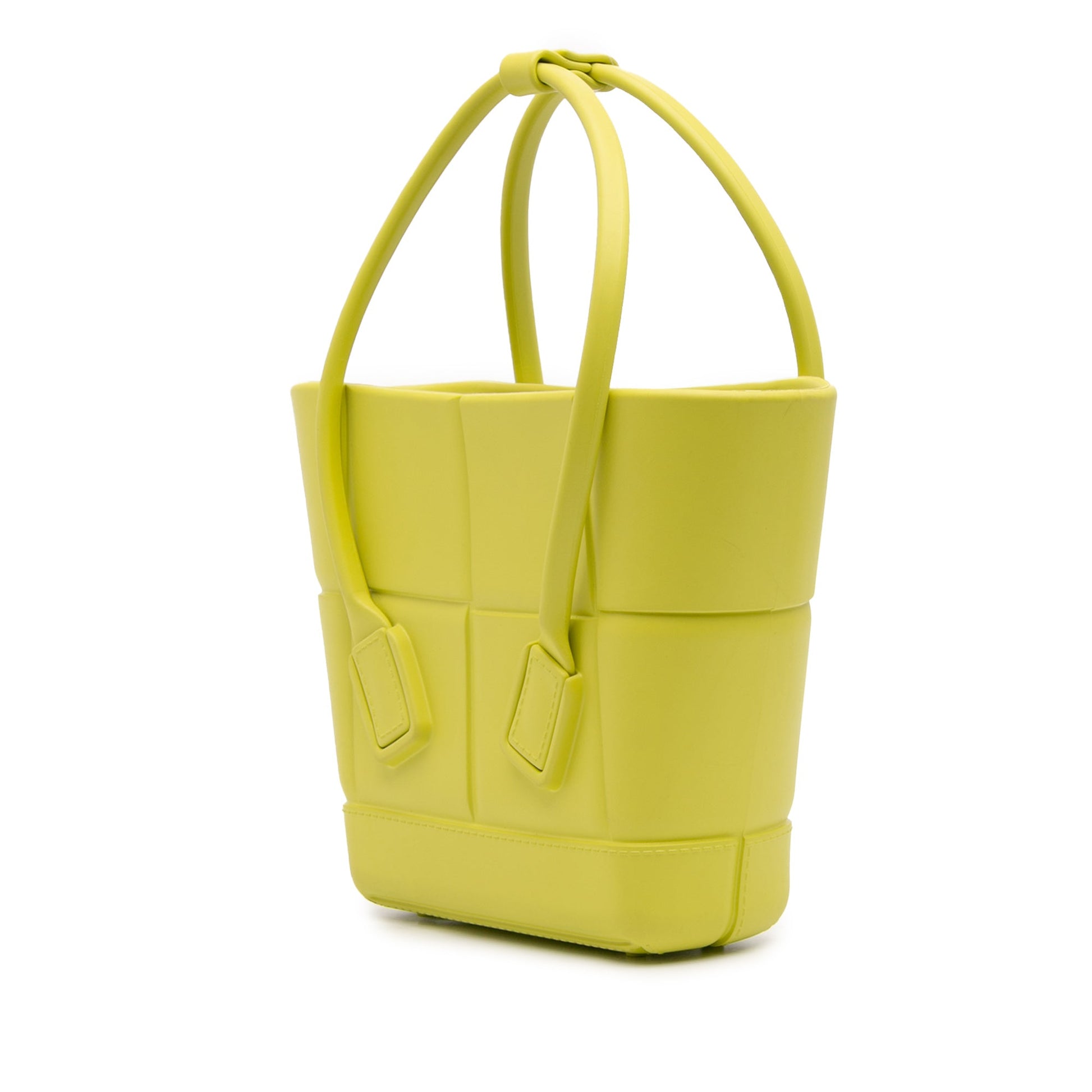 Bottega Veneta Mini Rubber Arco Shopping Bag