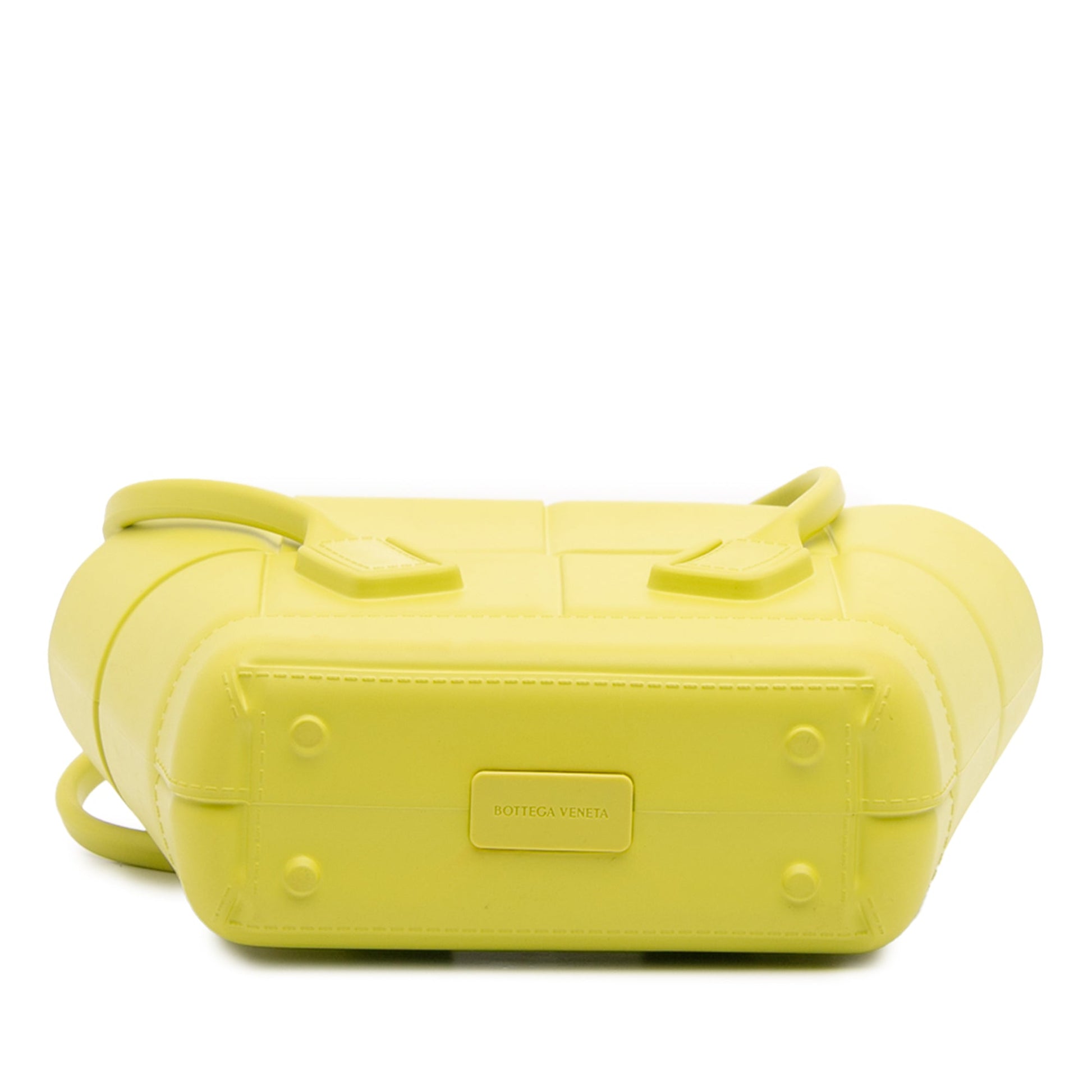 Bottega Veneta Mini Rubber Arco Shopping Bag