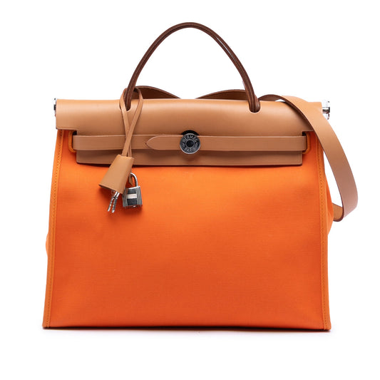 Hermès Toile Herbag Zip 31