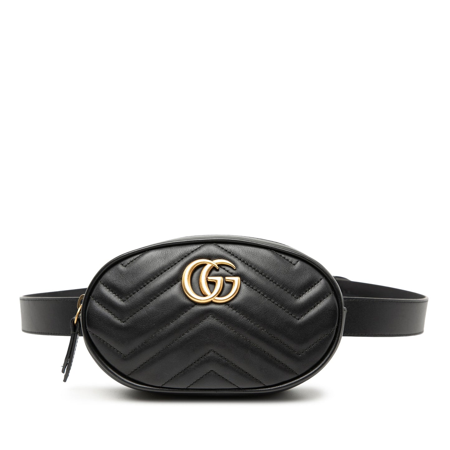 Gucci GG Marmont Matelasse Leather Belt Bag