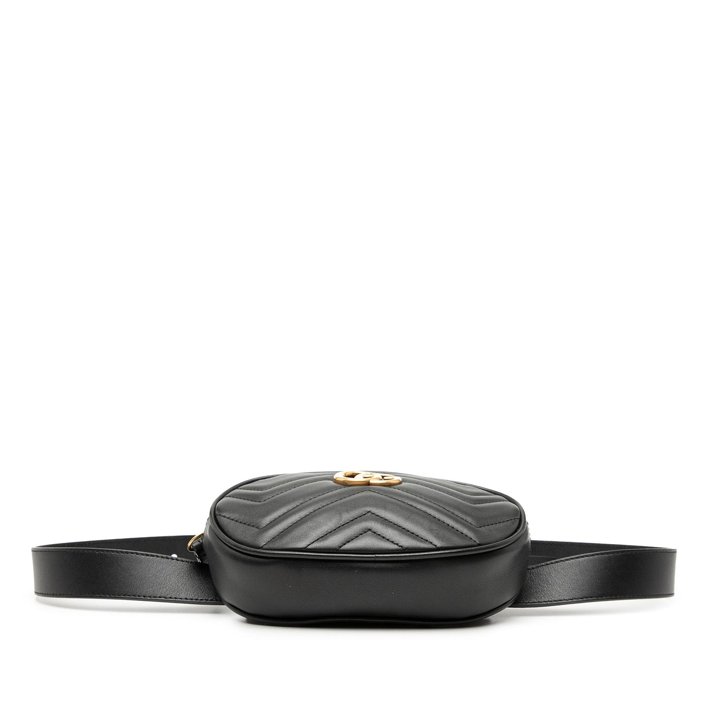 Gucci GG Marmont Matelasse Leather Belt Bag