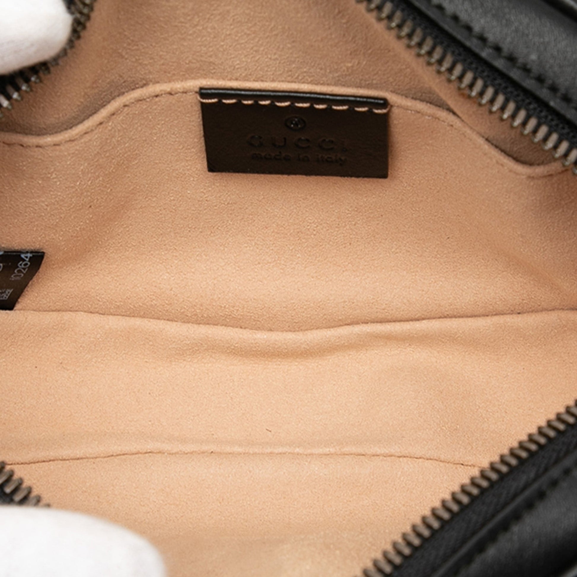 Gucci GG Marmont Matelasse Leather Belt Bag