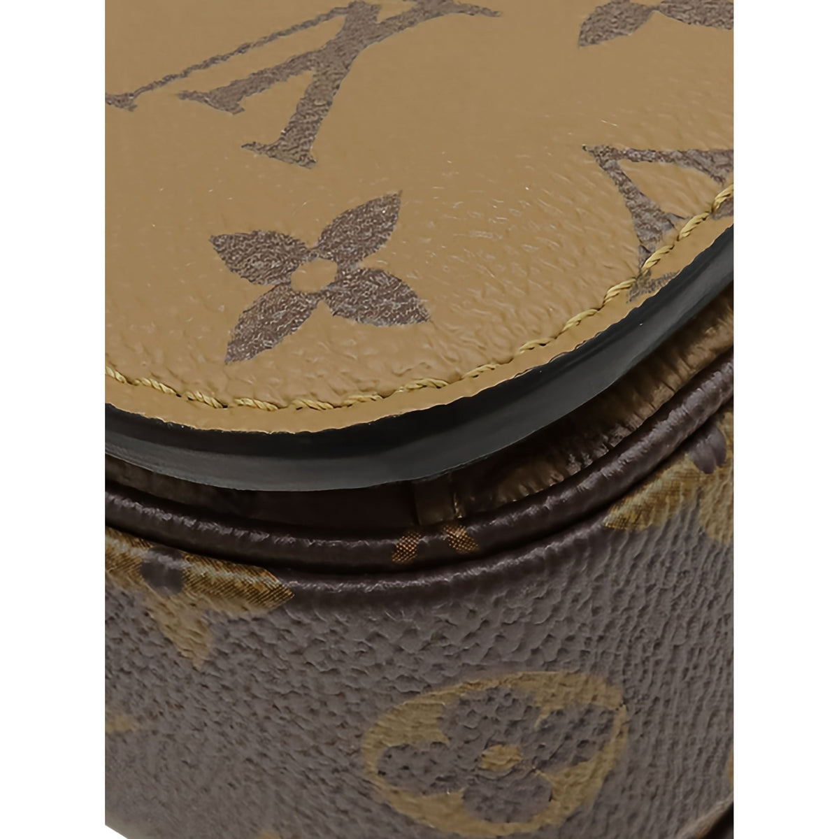 Louis Vuitton Monogram Reverse Pochette Metis — Brown