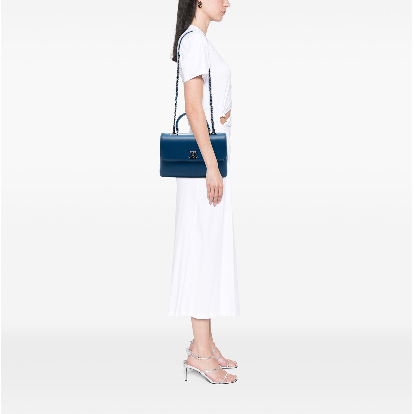 Chanel Medium Lambskin Trendy CC Top Handle Bag