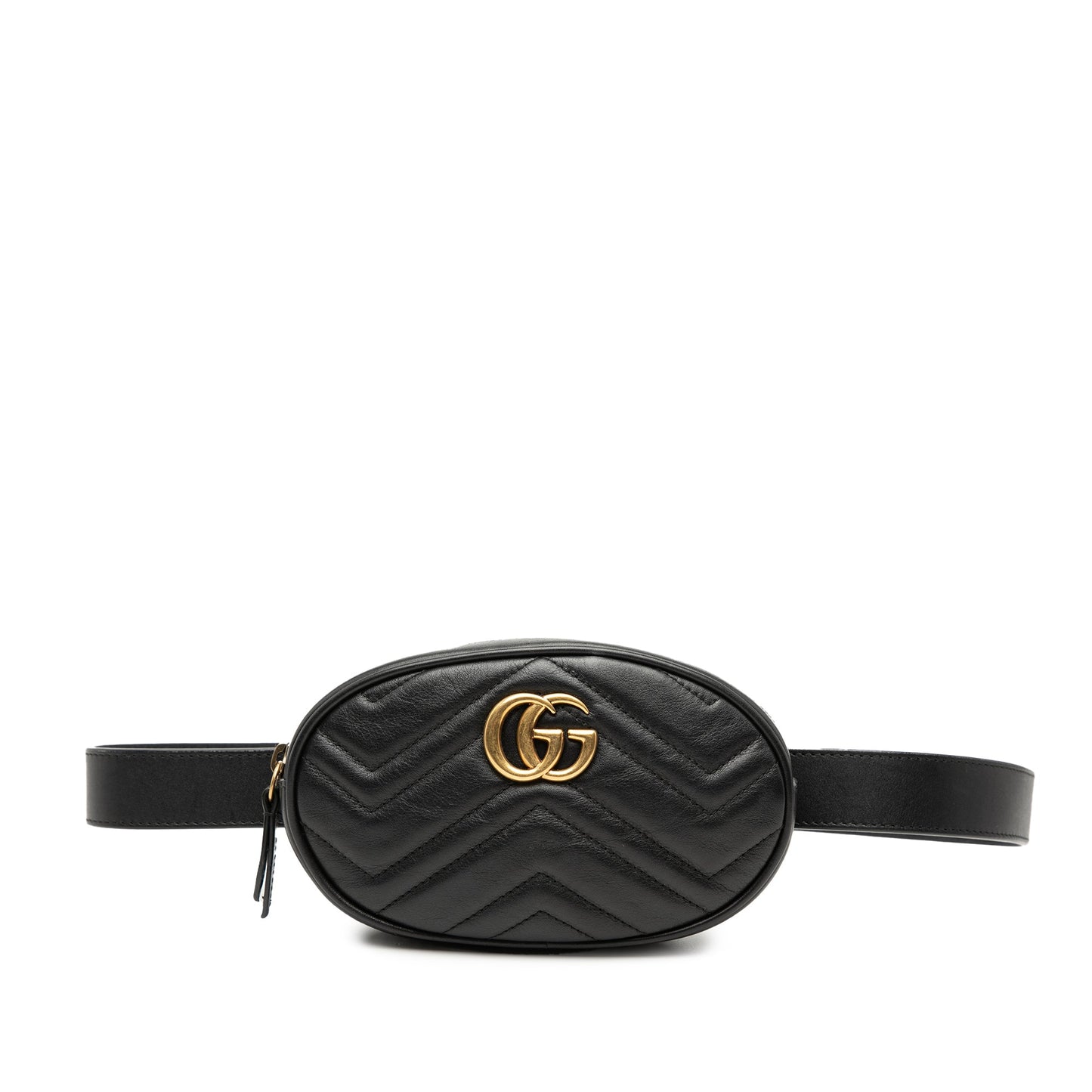 Gucci GG Marmont Matelasse Calfskin Belt Bag