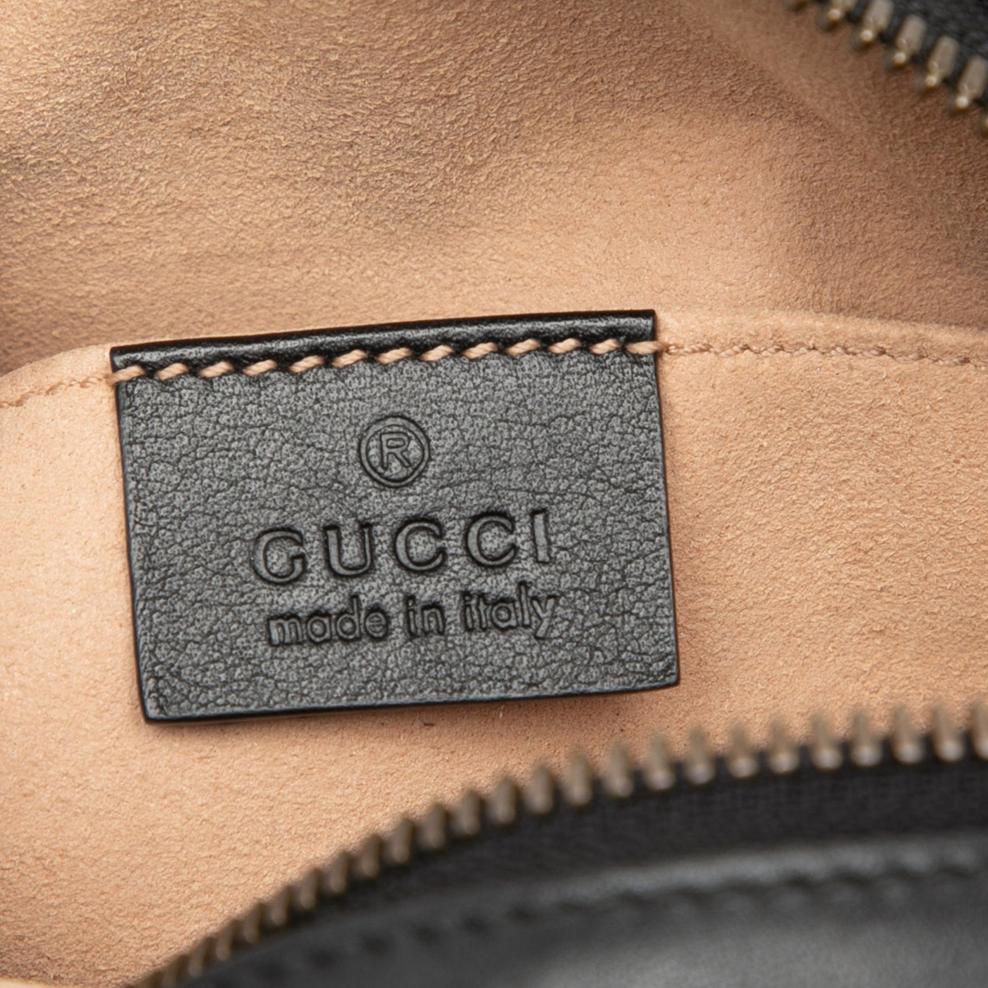 Gucci GG Marmont Matelasse Calfskin Belt Bag