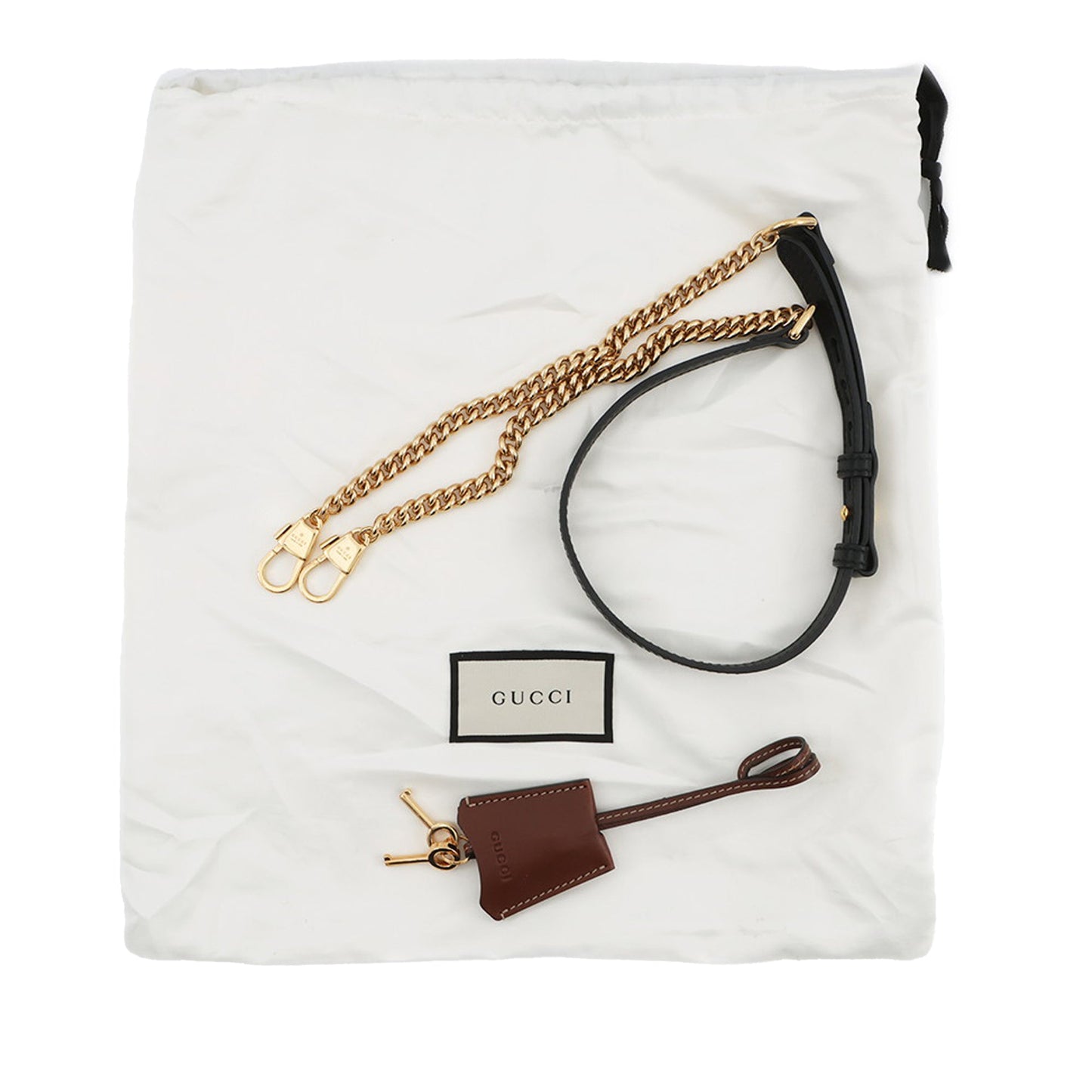 Gucci GG Supreme Bamboo Padlock Satchel