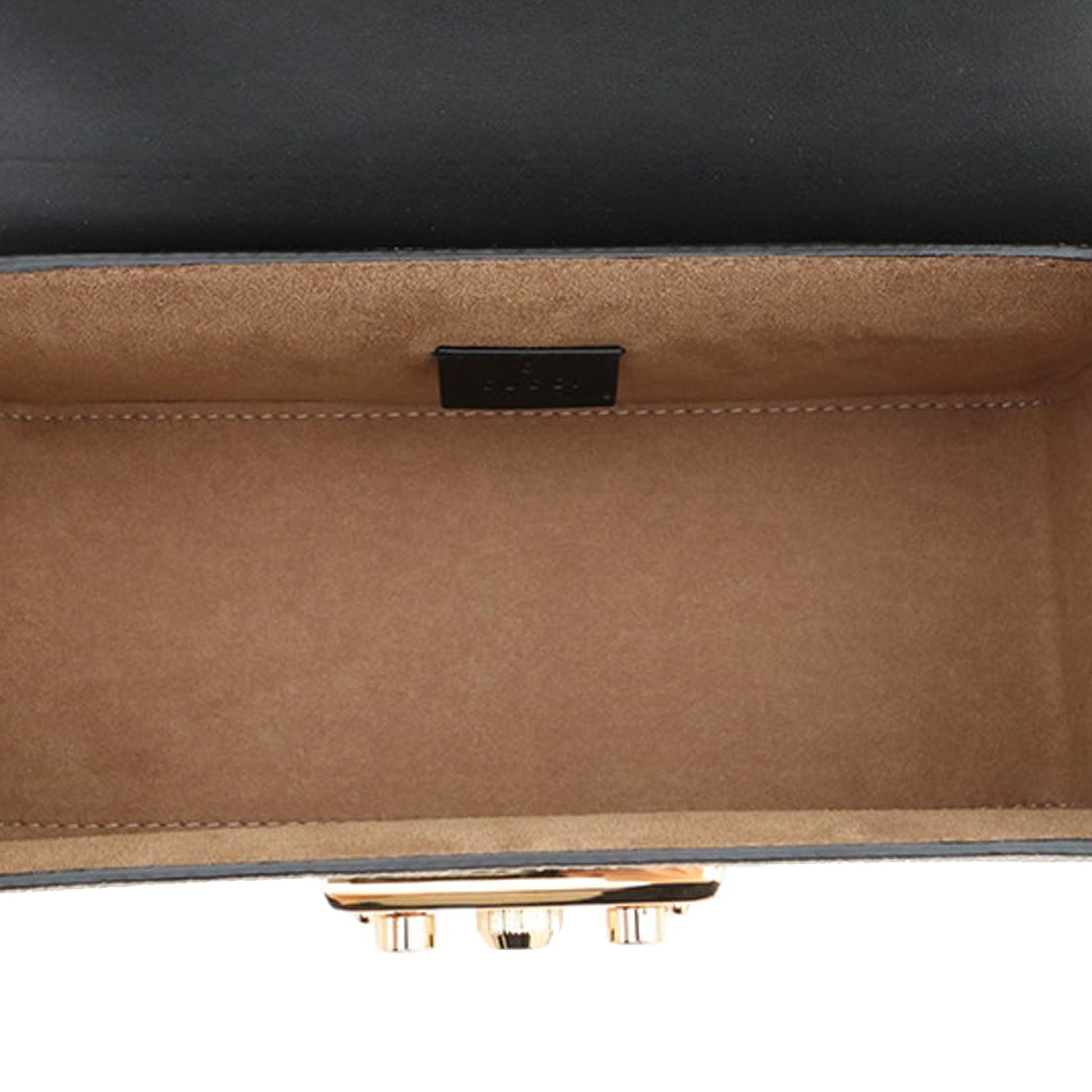 Gucci GG Supreme Bamboo Padlock Satchel