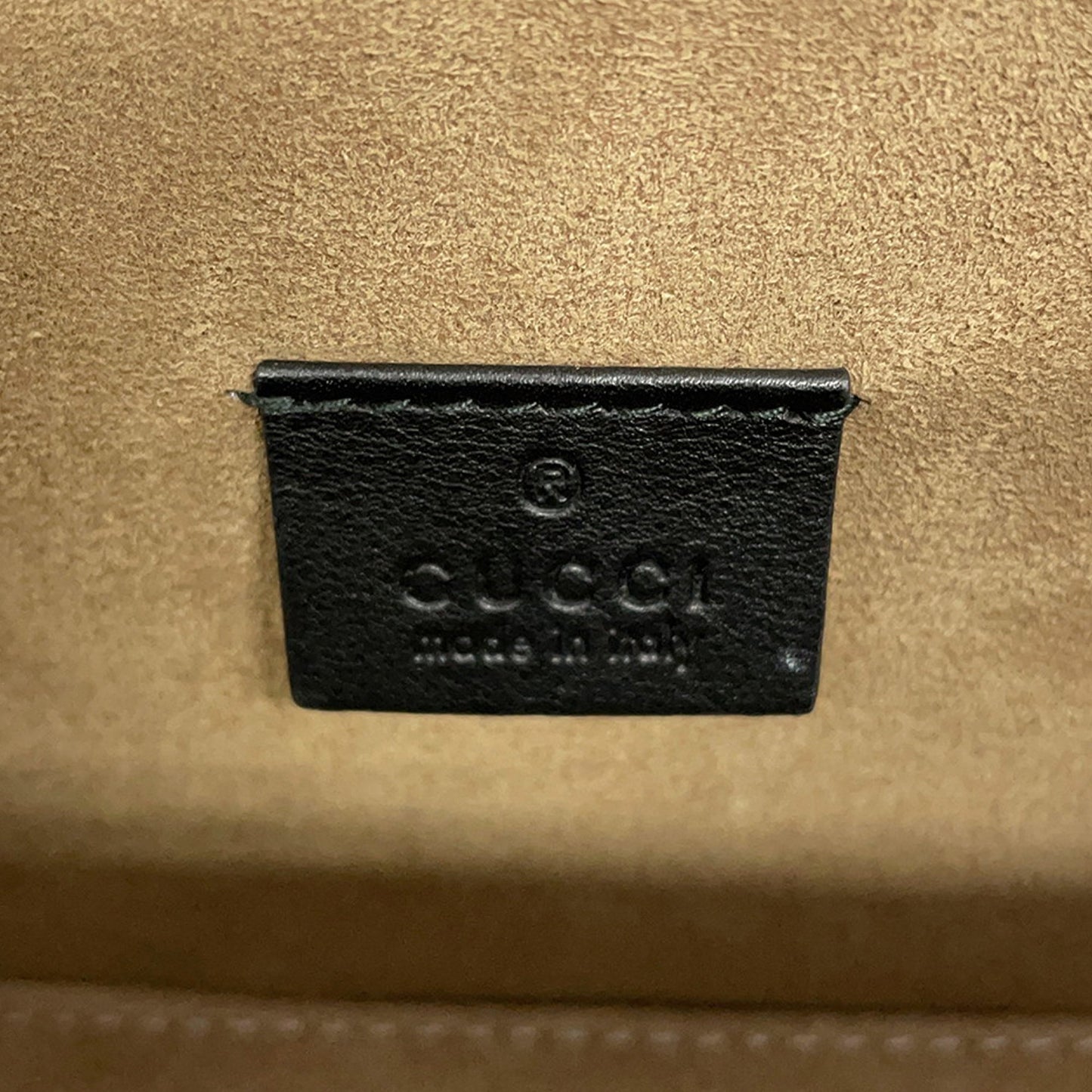 Gucci GG Supreme Bamboo Padlock Satchel