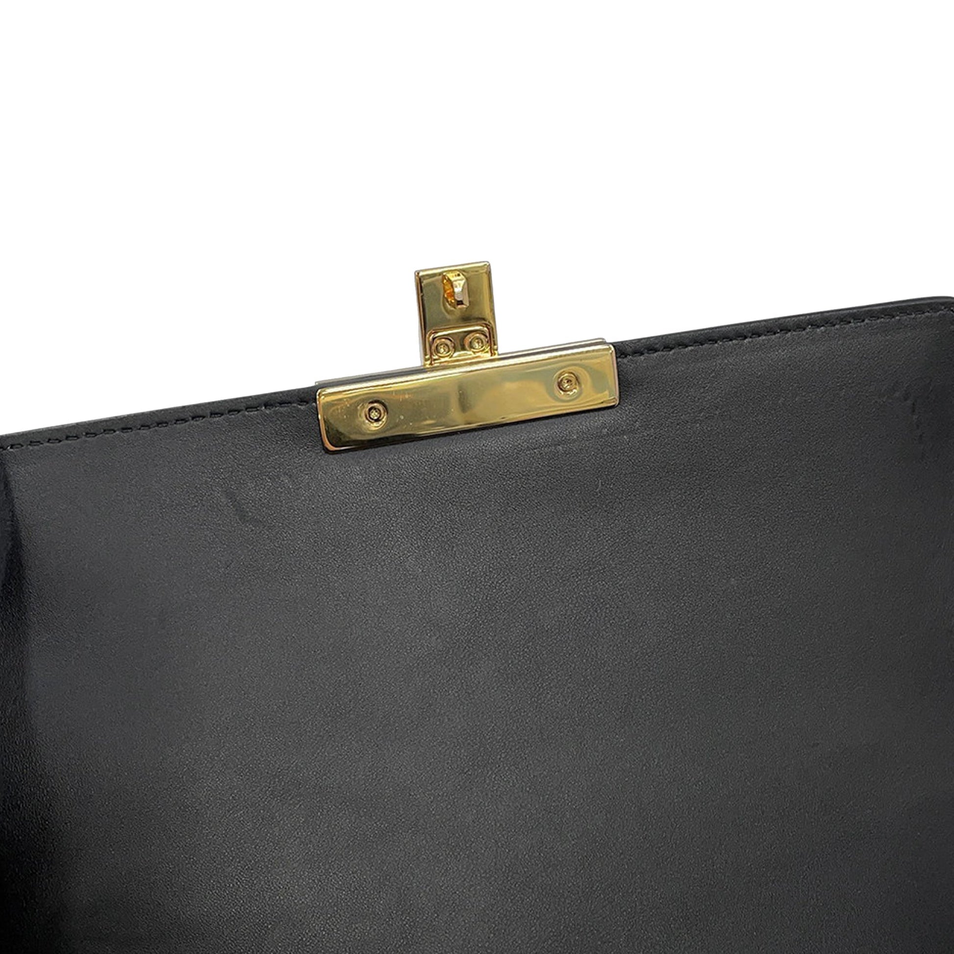 Gucci GG Supreme Bamboo Padlock Satchel