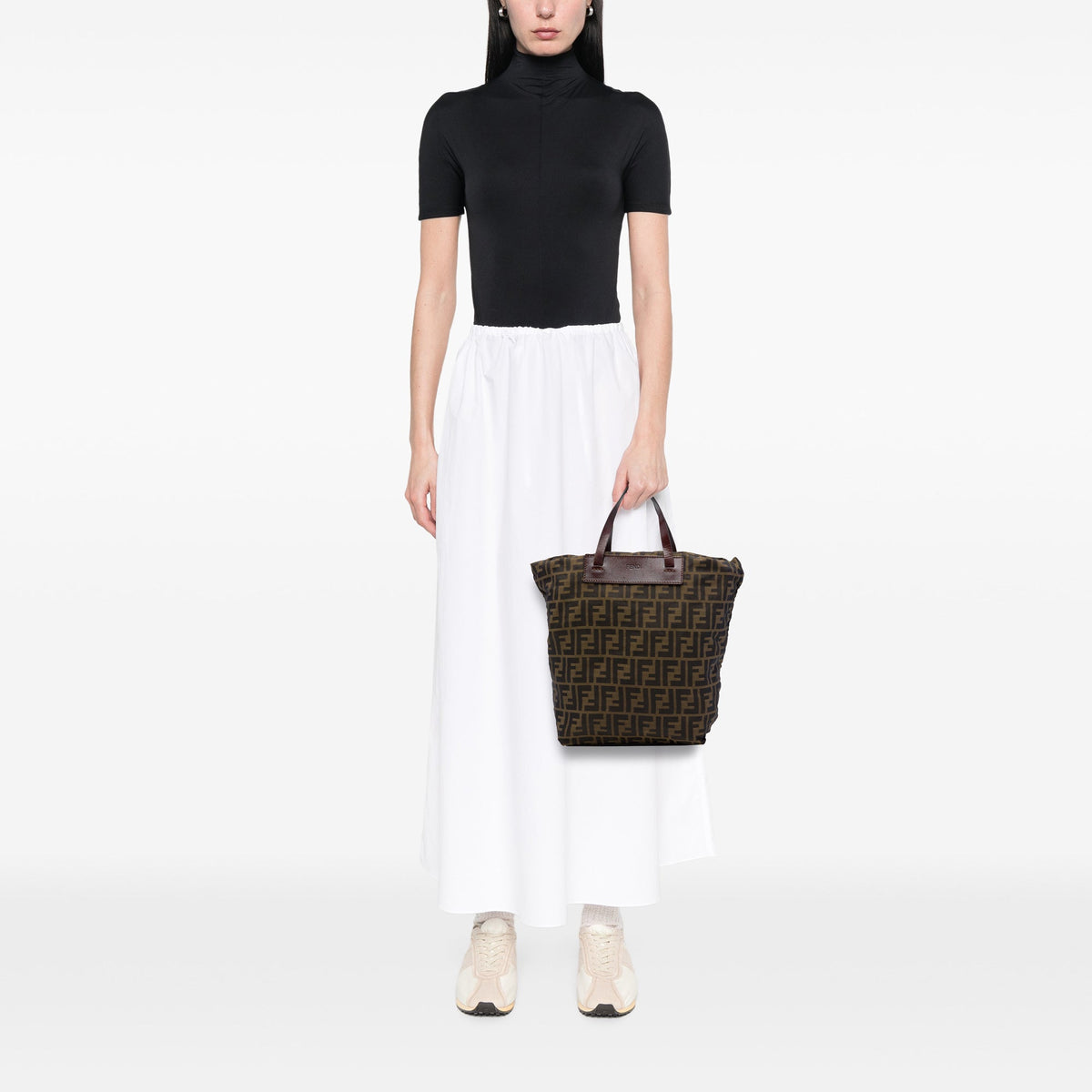 Fendi Zucca Canvas Tote