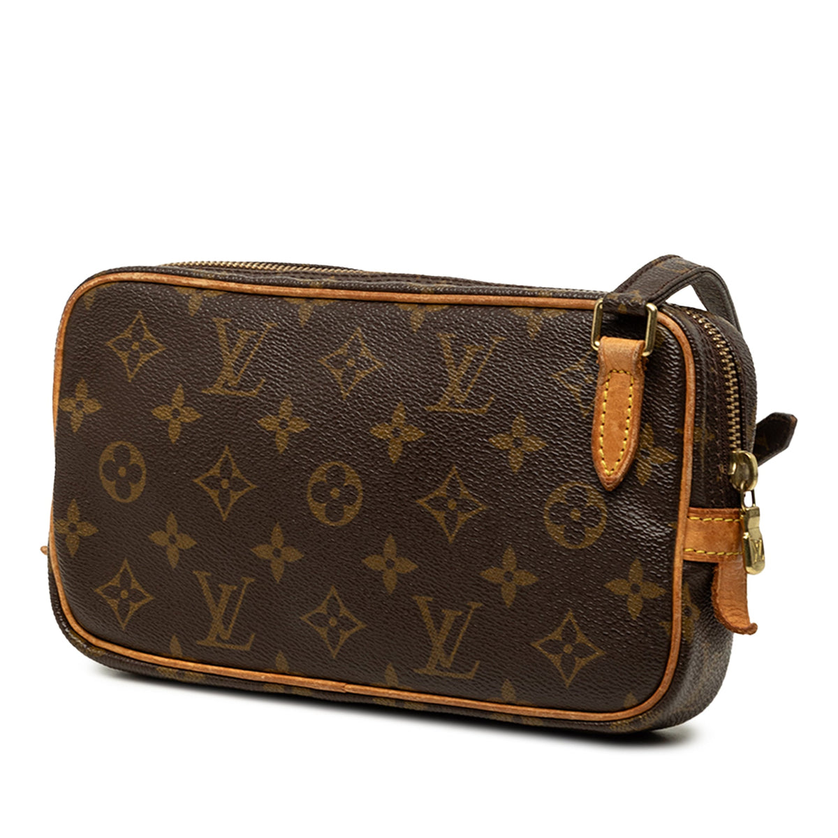Louis Vuitton Monogram Pochette Marly Bandouliere — Brown