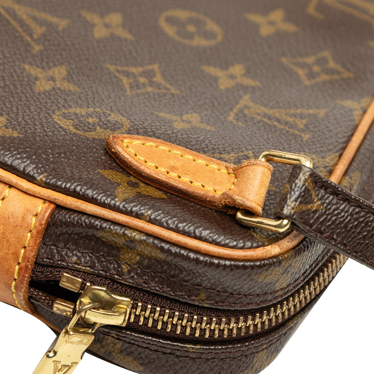 Louis Vuitton Monogram Pochette Marly Bandouliere — Brown