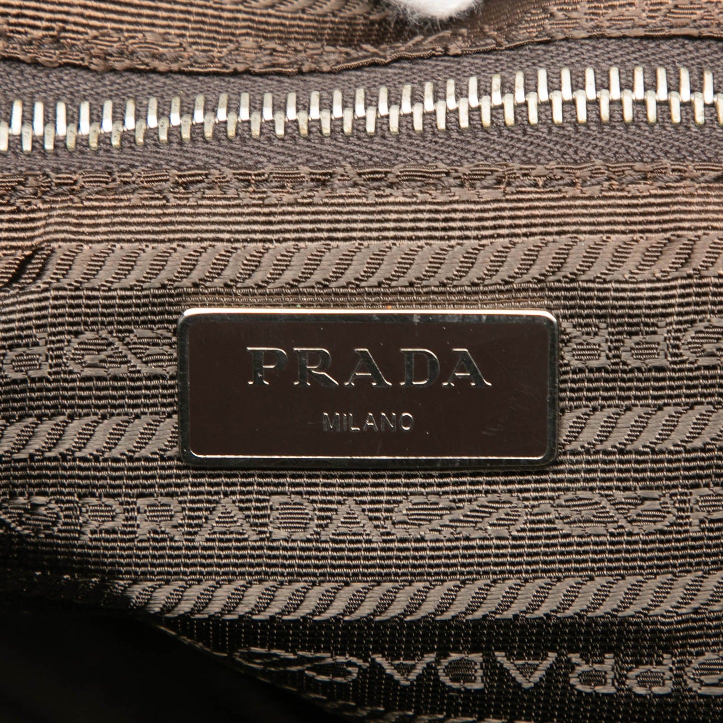 Prada Tessuto Stampato Satchel
