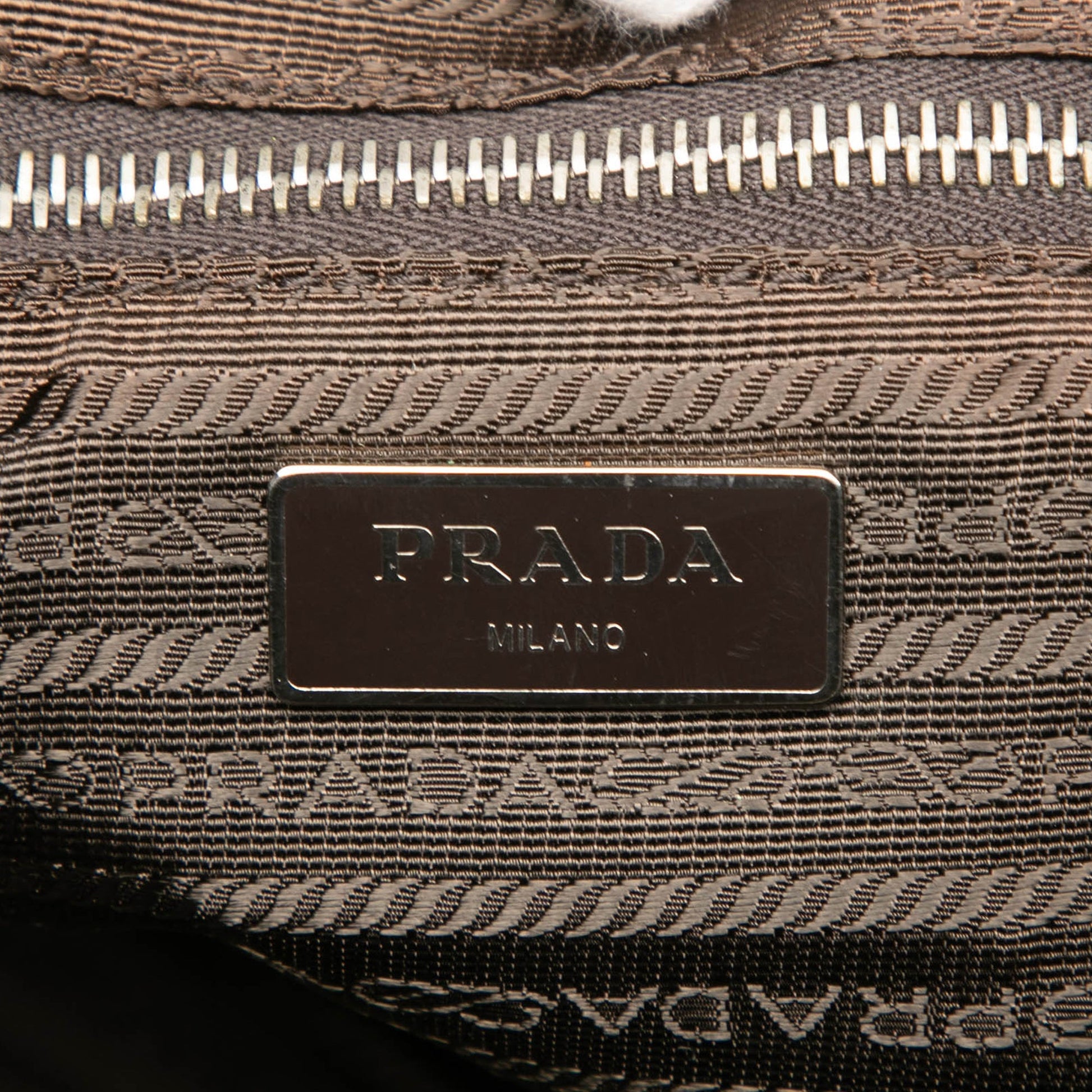 Prada Tessuto Stampato Satchel