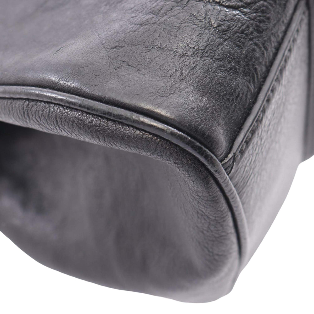 Dior Leather Handbag — Black