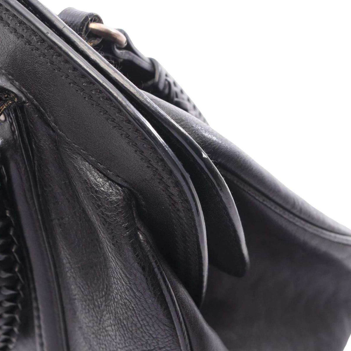 Dior Leather Handbag — Black