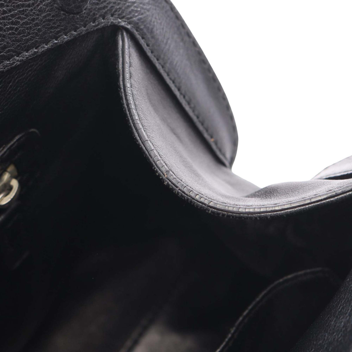 Dior Leather Handbag — Black