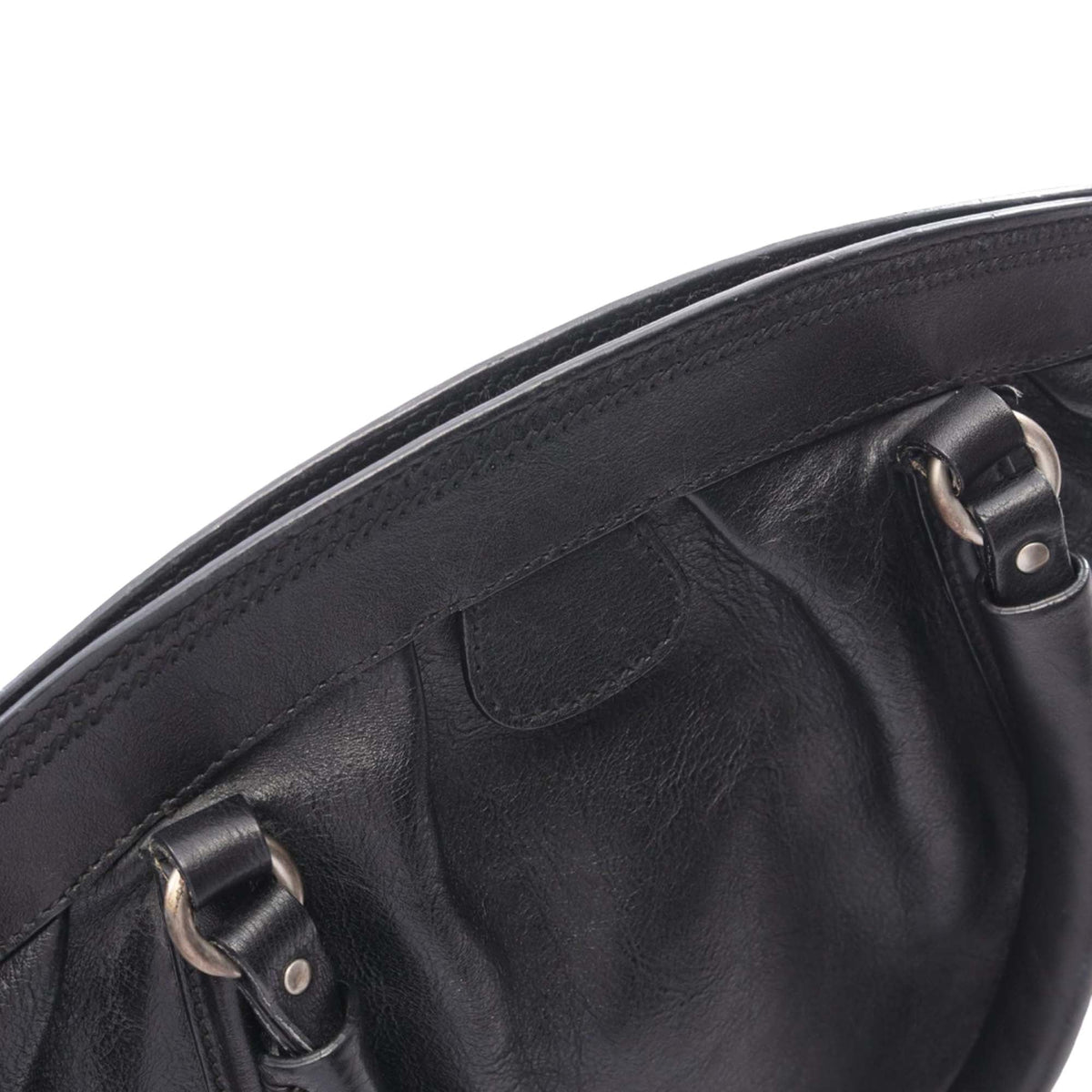 Dior Leather Handbag — Black