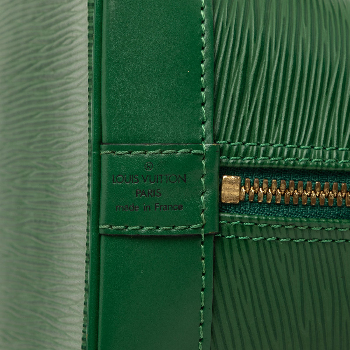 Louis Vuitton Epi Alma PM — Green