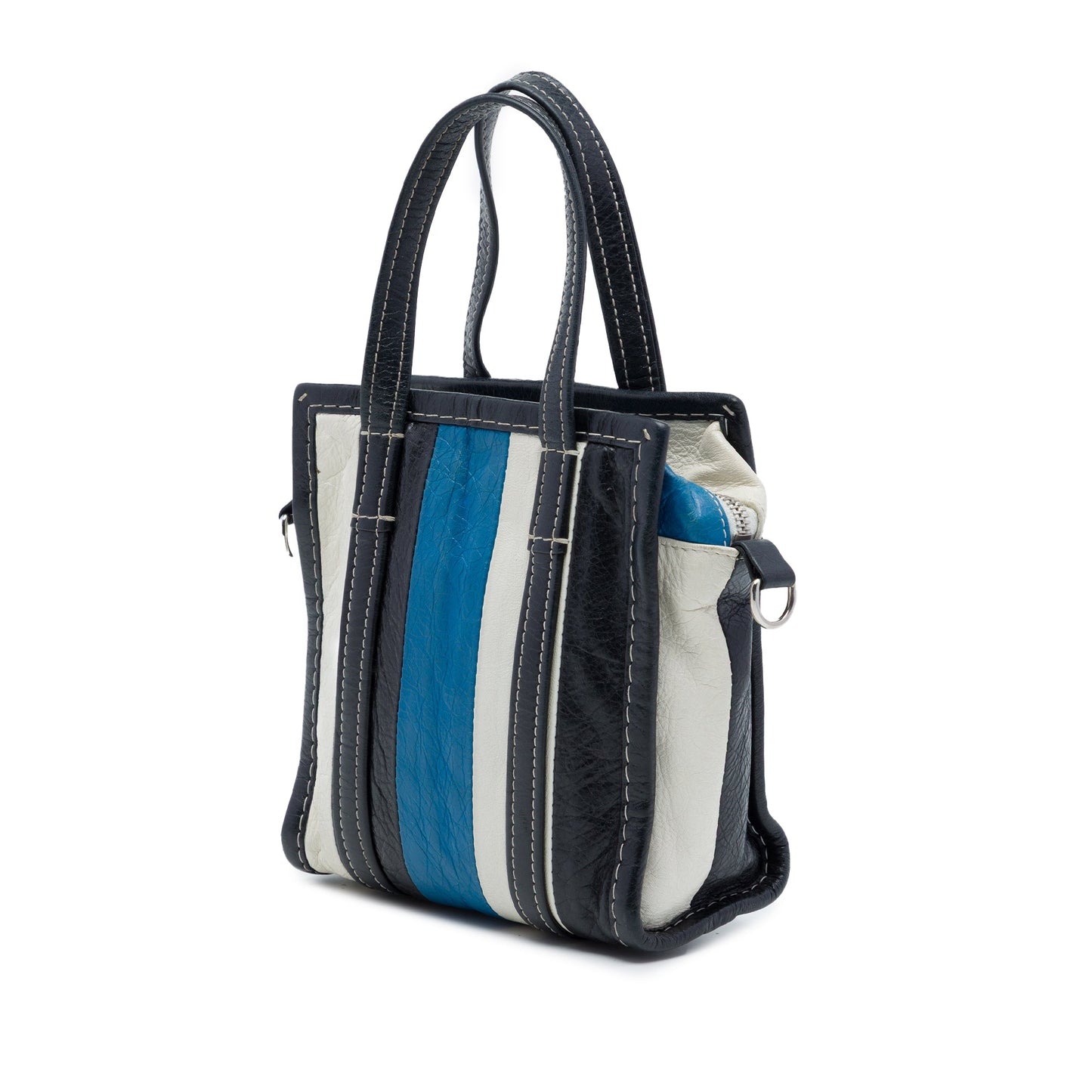 Balenciaga Lambskin Bazar Shopper Satchel XXS