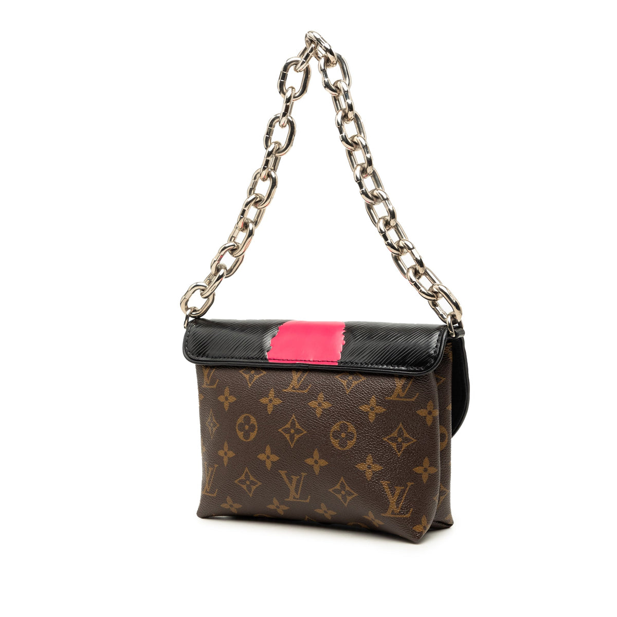 Louis Vuitton Monogram and Epi Printed Kabuki Masks Pochette