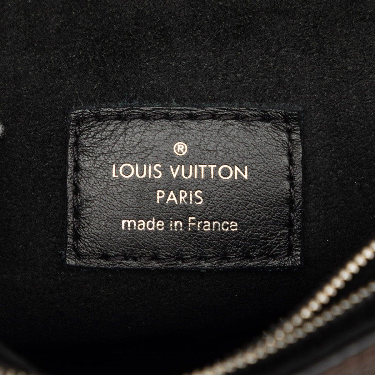 Louis Vuitton Monogram and Epi Printed Kabuki Masks Pochette