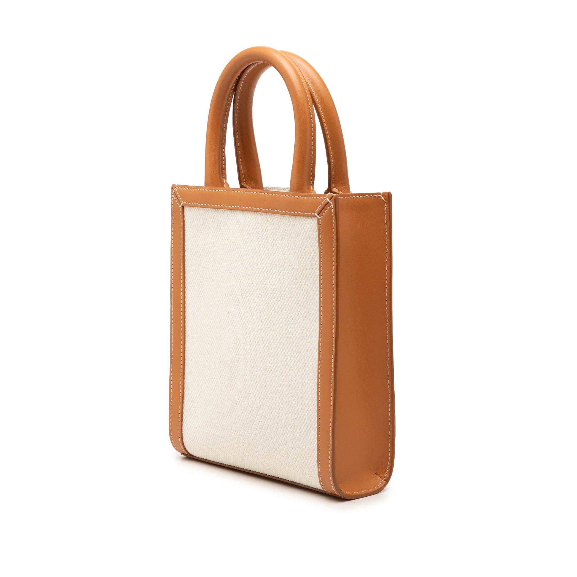 Celine Mini Canvas Vertical Cabas Tote