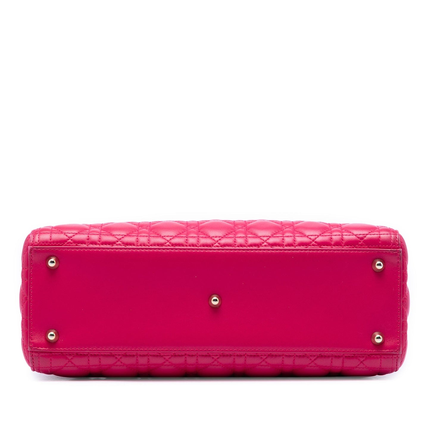 Dior Large Lambskin Cannage Lady Dior