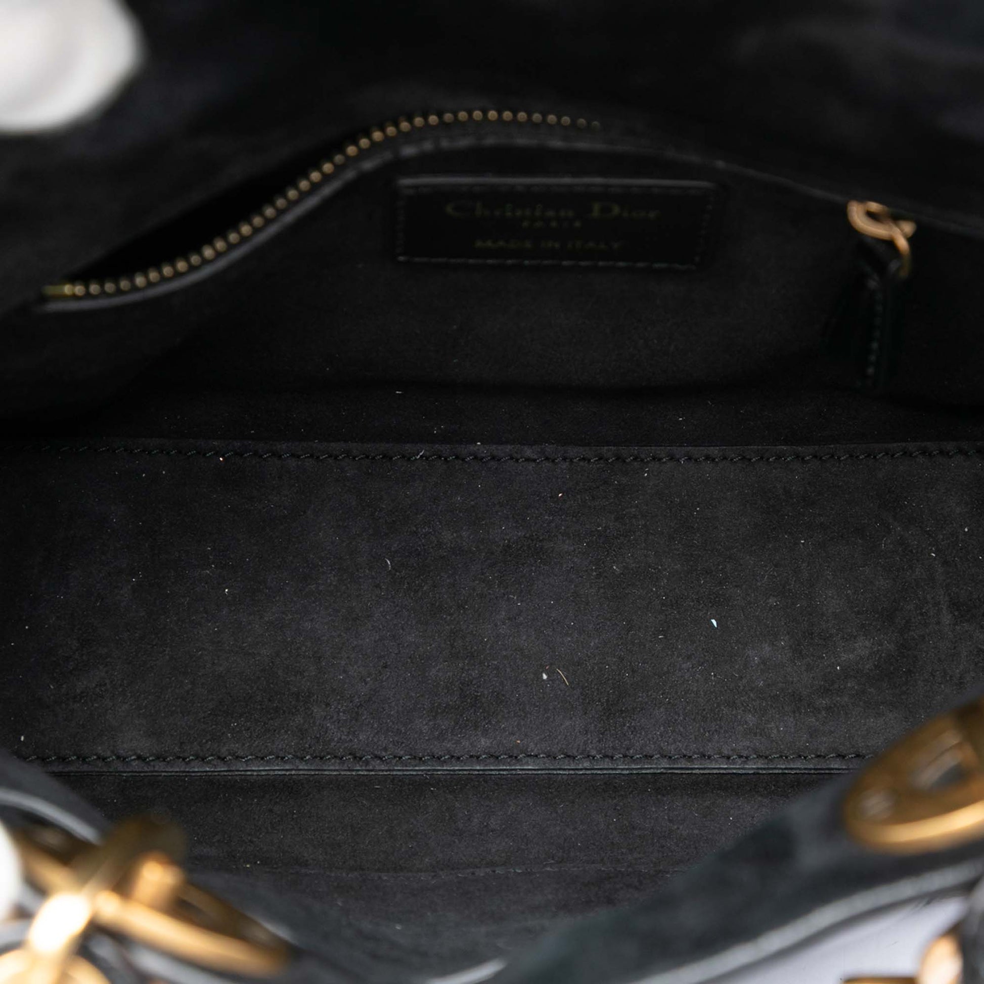 Dior Small Crinkled Patent Cannage My ABCDior Lady Dior