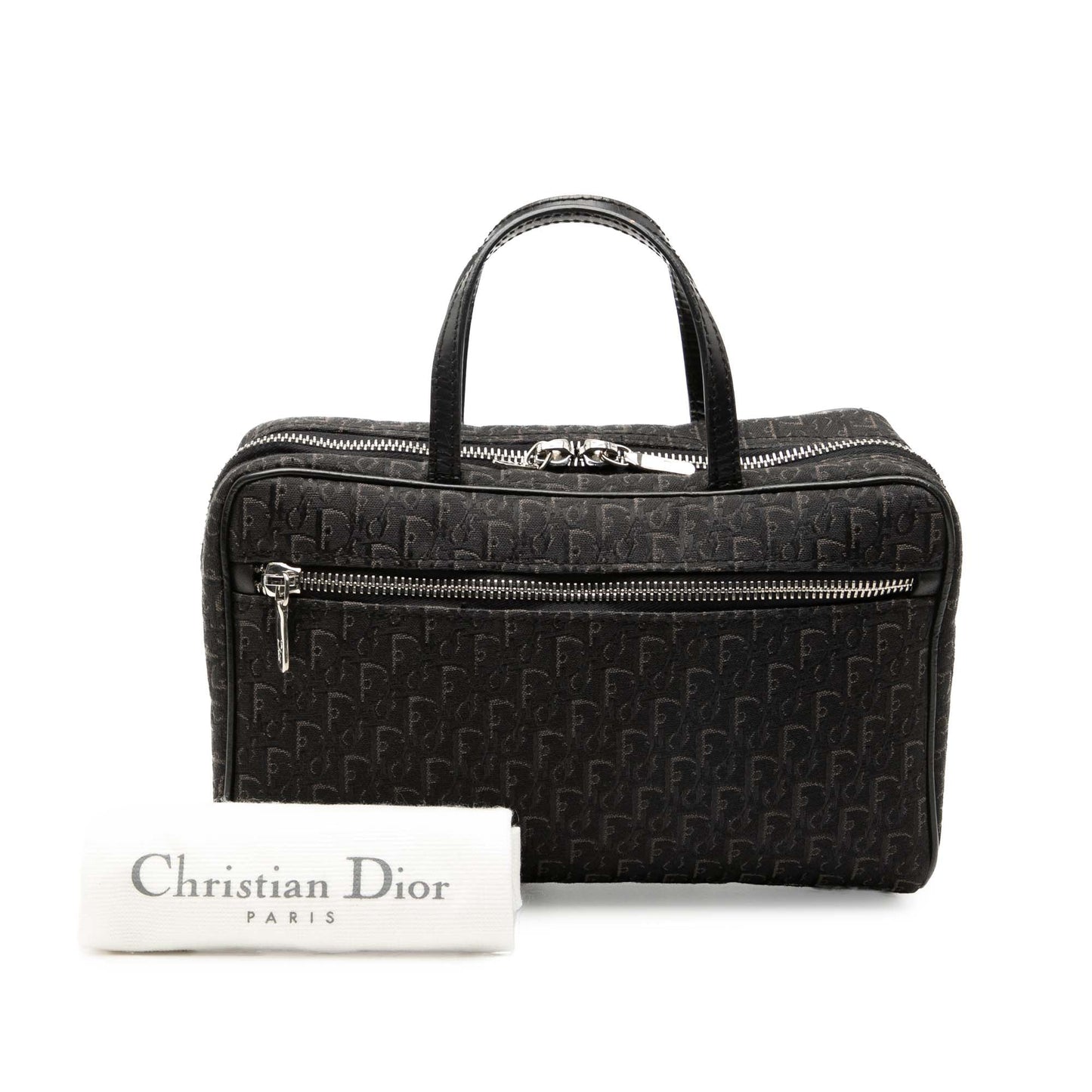 Dior Diorissimo Trotter Canvas Handbag