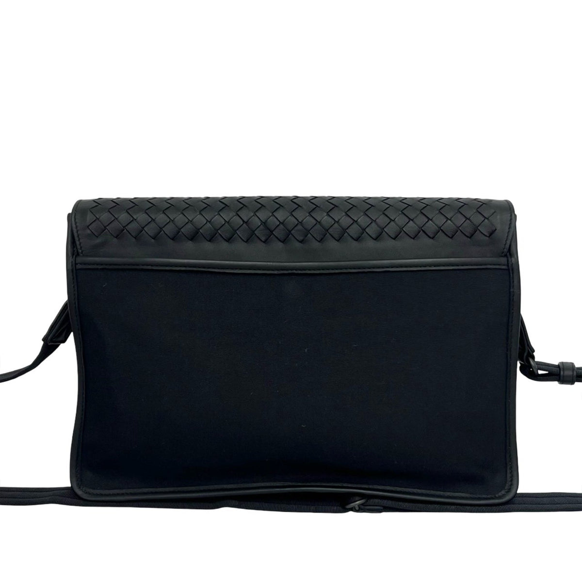 Bottega Veneta Nappa Intrecciato and Nylon Messenger Bag
