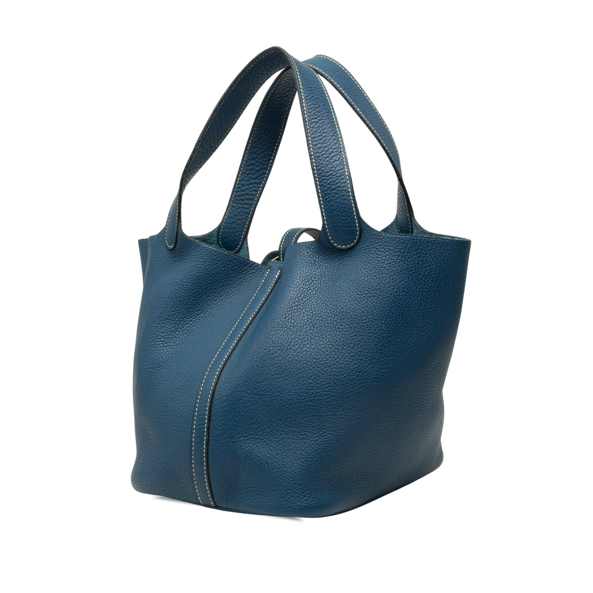 Hermès Clemence Picotin 18 — Blue