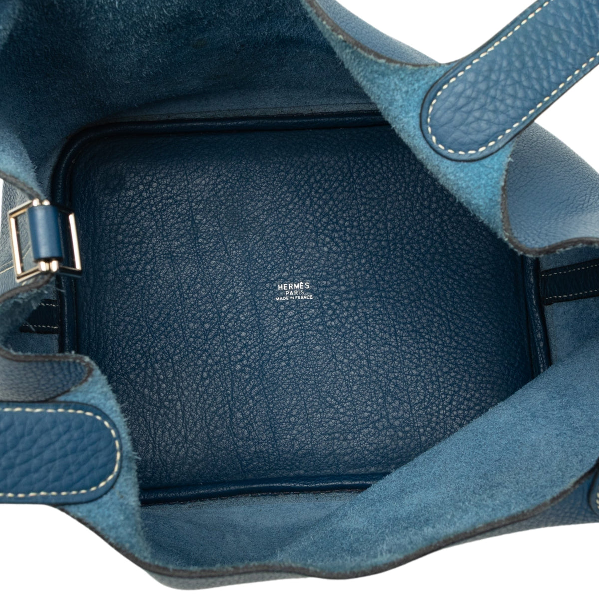 Hermès Clemence Picotin 18 — Blue